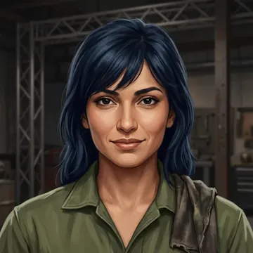 Portrait of Aadya Sharma, an AI character
