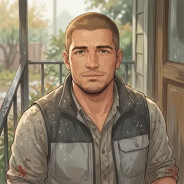 Portret postaci AI o imieniu Aarav Ormrod