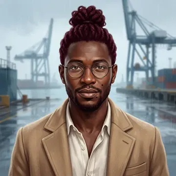 AIキャラクター「Adewale Kamara」のポートレート