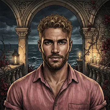 Porträt von Adriano Igrejas, einem AI-Charakter