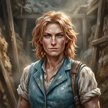Portrait of Aelion Blightwater, an AI character