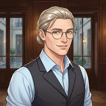 Portrait of Aleksi Arnesen, an AI character