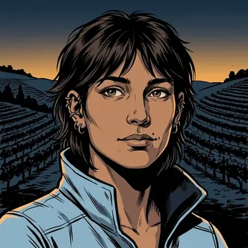 Retrato de Alexis Londoño, um personagem de AI