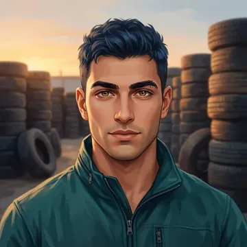 Ammar Saleh का पोर्ट्रेट, एक AI कैरेक्टर