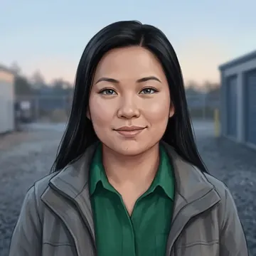 Portrait of An-Nhu Canh, an AI character