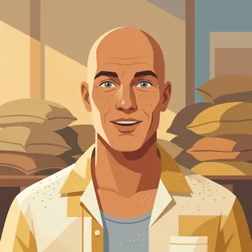 Retrato de Anaru Ropata, un personaje AI