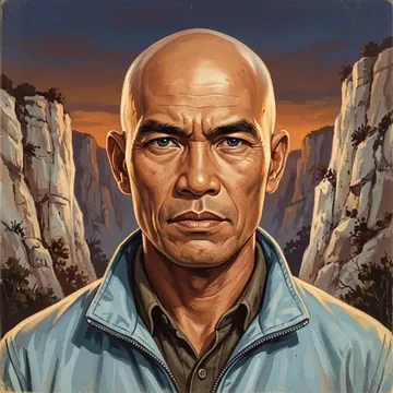 Portrait of Andika Sidabutar, an AI character