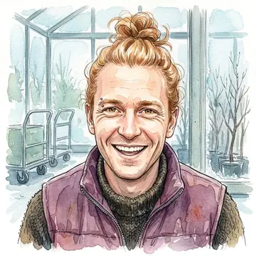 Portrait of Andor Radvanyi, an AI character