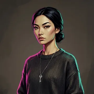 Портрет AI-персонажа Anh Trinh