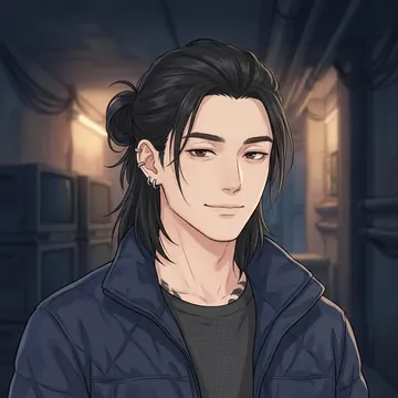 Portrait of Anlong Ran, an AI character