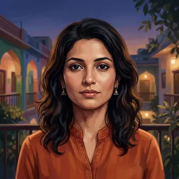 Portret postaci AI o imieniu Anmol Juneja