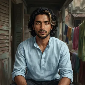 Retrato de Anmol Lodha, un personaje AI