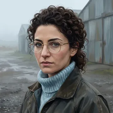 Portrait of Anoush Avdeyev, an AI character