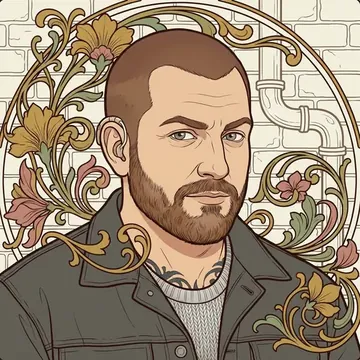 Portrait of Anton Birkeland, an AI character