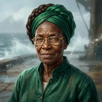 Portrait of Anuli Umeh, an AI character