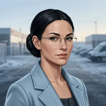 Ritratto di Ariane Dubois, un personaggio AI