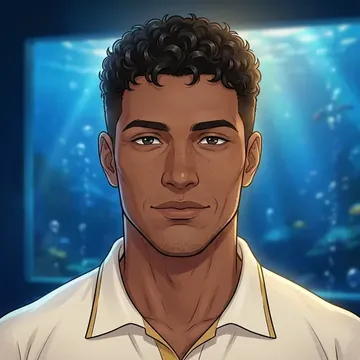 Portrait of Arka Pranata, an AI character
