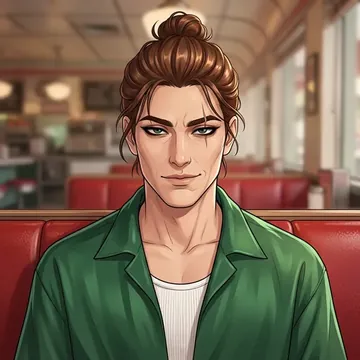 Ritratto di Arman Trevelyan, un personaggio AI