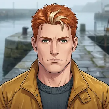 Porträt von Armin Heim, einem AI-Charakter