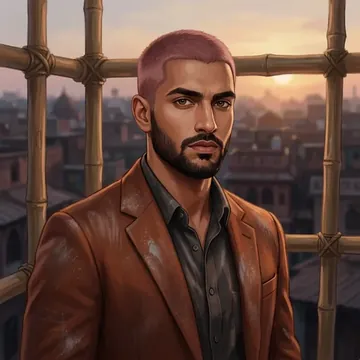 Portrait of Arun Bhasin, an AI character