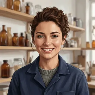 AI 角色 Astrid Madrid 的肖像