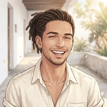 Porträt von Aurelio Mendes, einem AI-Charakter