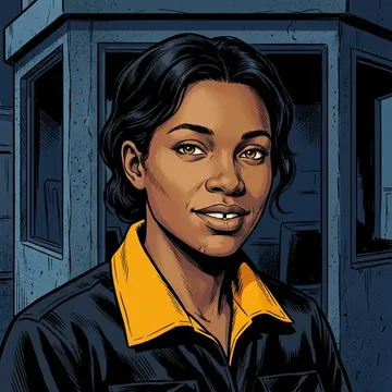 Portrait of Ayotunde Awolowo, an AI character