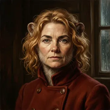 Portrait of Azalith Deepborn, an AI character