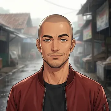 Portrait of Bahari Suryadi, an AI character