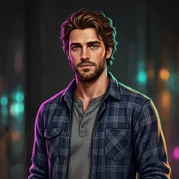 Portret postaci AI o imieniu Bastien Ouellet