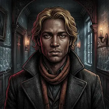 Portrait of Benoit Girard, an AI character