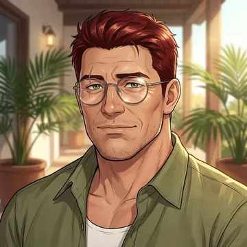 Portrait of Bernardo Bitencourt, an AI character