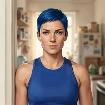 Портрет AI-персонажа Bia Lourenço