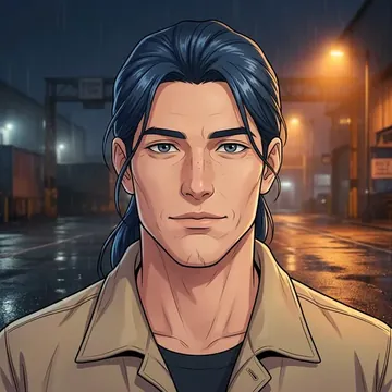 Portrait of Bima Yudistira, an AI character