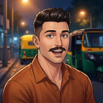 Biren Sangwan का पोर्ट्रेट, एक AI कैरेक्टर
