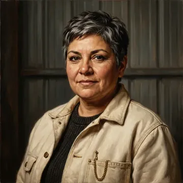 Portrait of Blanca Enriquez, an AI character