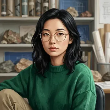 Ritratto di Bomi Chu, un personaggio AI