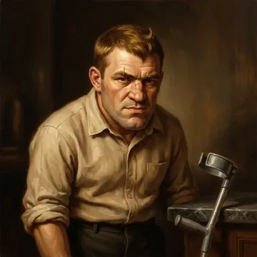 Portrait of Branko Christou, an AI character