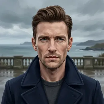 Portrait of Brannick Dargan, an AI character