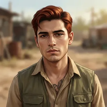Retrato de Calixto Barrientos, un personaje AI
