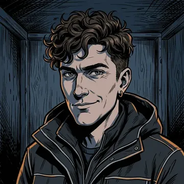 Portrait of Callahan Creighton, an AI character