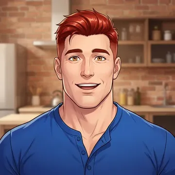 Portrait of Camden Ellington, an AI character