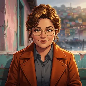 Ritratto di Camila Collantes, un personaggio AI