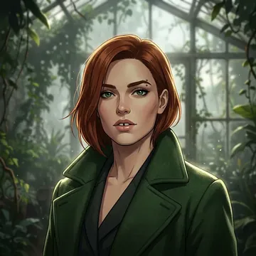 Portrait of Camille Gosselin, an AI character