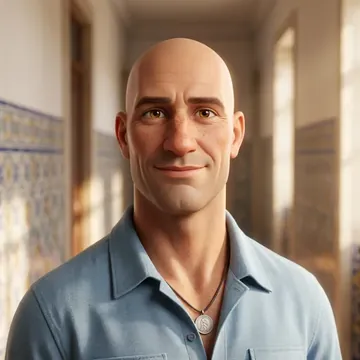 Portret postaci AI o imieniu Camilo De Pinho