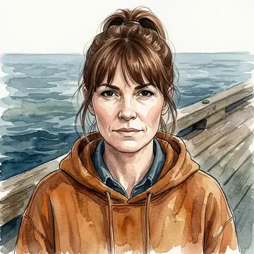 Portrait of Candice Gleason, an AI character