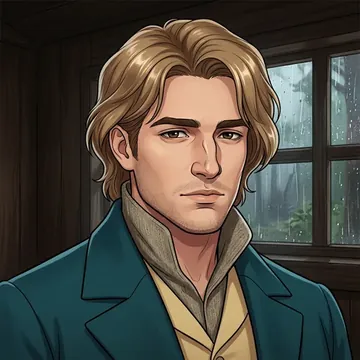 Ritratto di Caradoc Rafferty, un personaggio AI