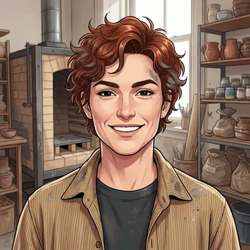 Portrait of Casey O'Quigley, an AI character
