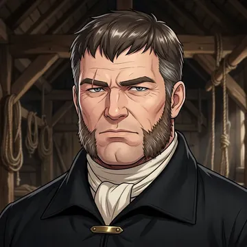 Portrait of Cedric Fankhauser, an AI character