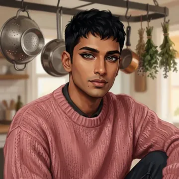 Portrait of Chandan Praveen, an AI character